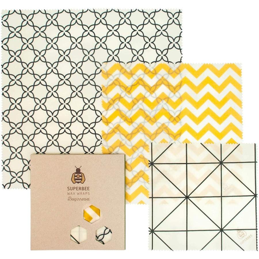 SuperBee Beeswax Wraps ミツロウラップ