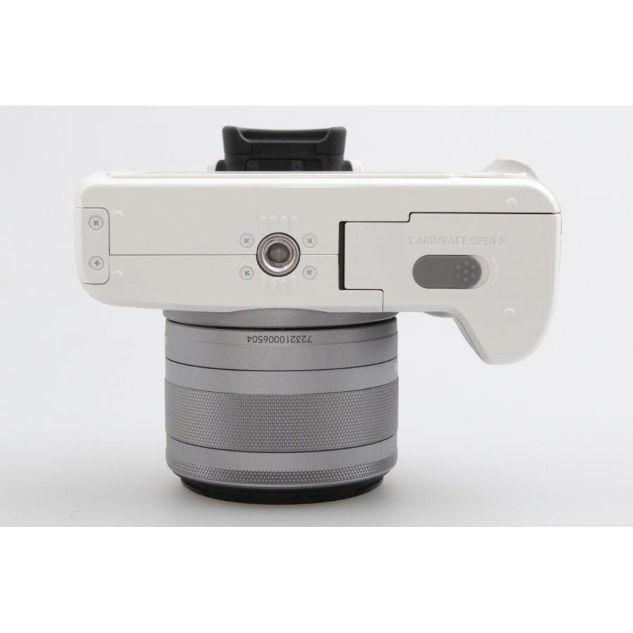 Canon (キヤノン) EOS Kiss M ダブルズームキット ホワイト」の商品