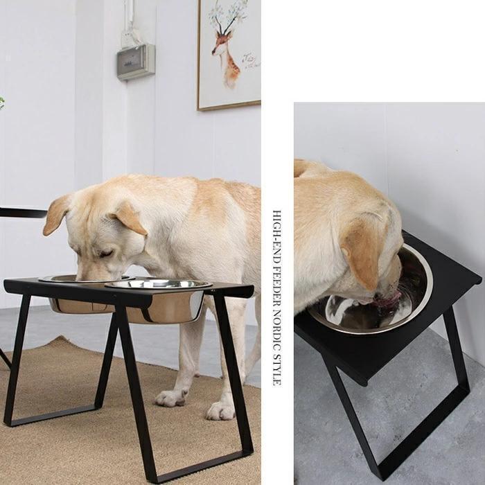 りあフードスタンド、フードテーブル、餌台、ご飯台、餌入れ、水入れ、犬 餌台 大型犬 フードボウル スタンド 餌 テーブル 餌入れ フード