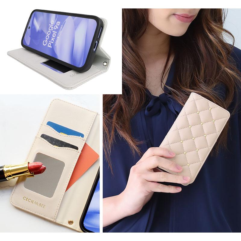 CECIL McBEE（セシルマクビー） Google Pixel 10a 手帳型 スマホケース