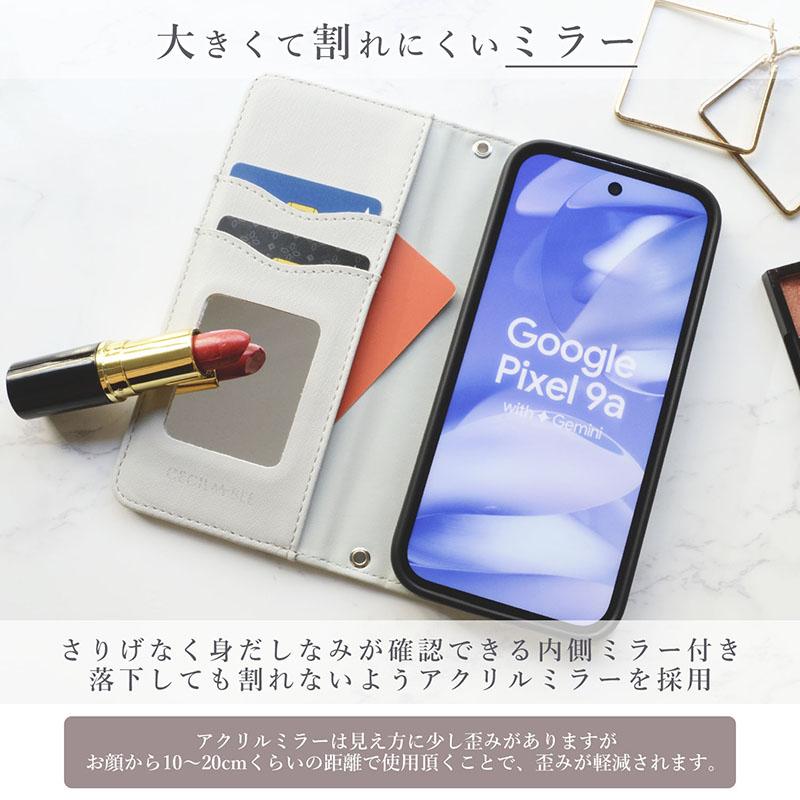 CECIL McBEE（セシルマクビー） Google Pixel 9a ケース 手帳型