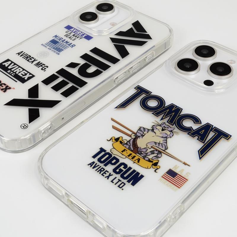 AVIREX iPhone16 ケース クリア ブランド アヴィレックス TPU
