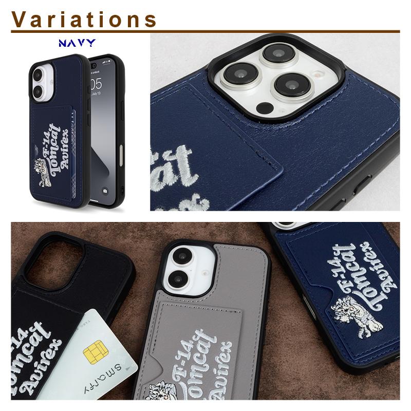 AVIREX iPhone16 ケース ブランド アヴィレックス カード
