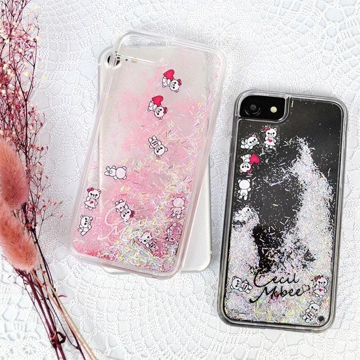 スマホケース Cecil Mcbee セシルマクビー Iphonese 第２世代 8 7 6s 6 ダイカットプレート入りグリッターケース ブランド ケース Ip Cm4 えむちゃんねる 通販 Yahoo ショッピング
