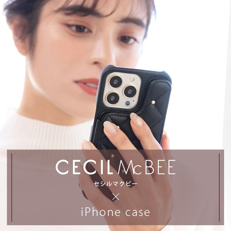 CECIL McBEE（セシルマクビー） スマホケース iPhone15 ケース