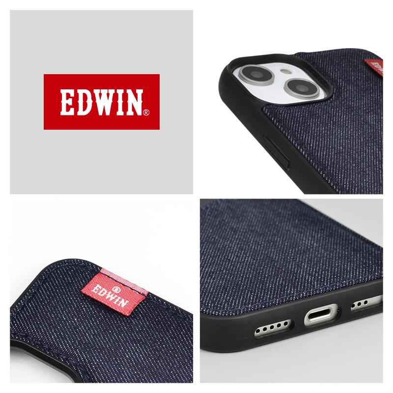 【3721さん専用】iPhone14 EDWIN（エドウィン） スマホケース iPhone14 薄型 iPone14Pro デニム