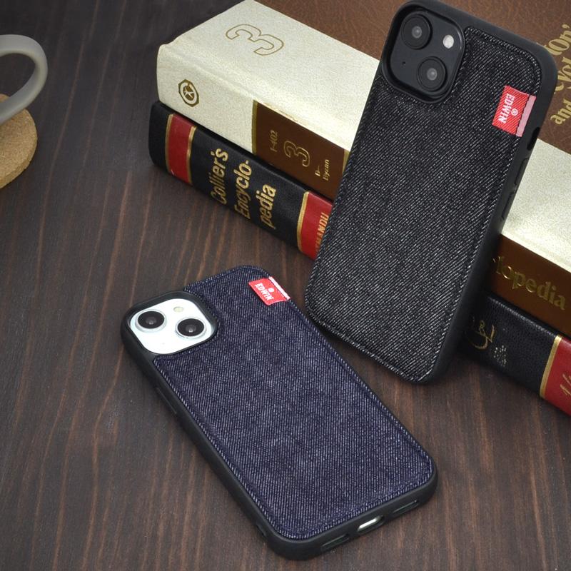 EDWIN（エドウィン） スマホケース iPhone14 薄型 iPone14Pro デニム