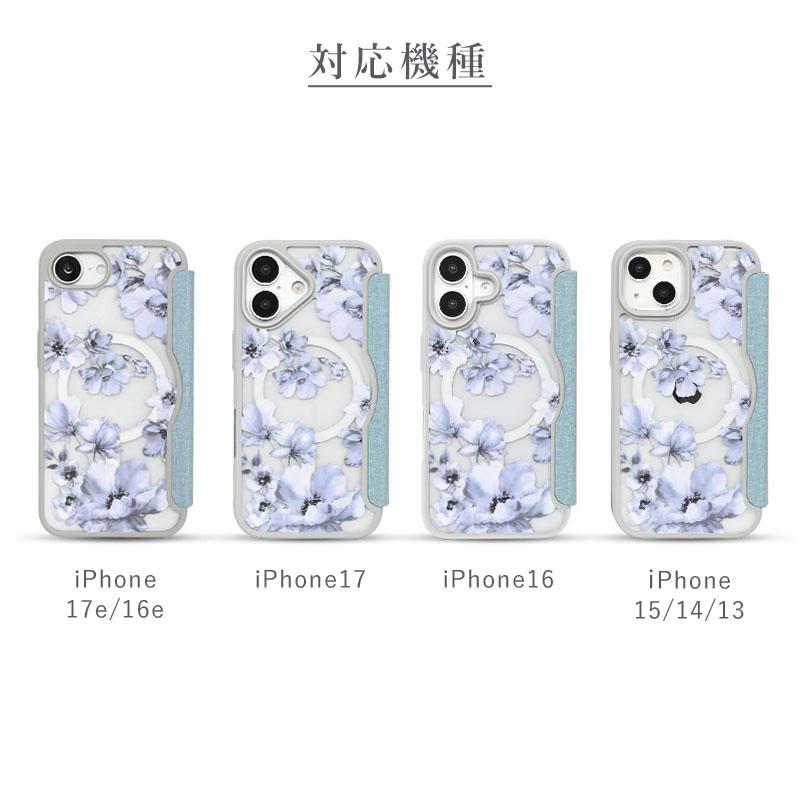 MERCURYDUO（マーキュリーデュオ） iPhone17 ケース 手帳型 クリア