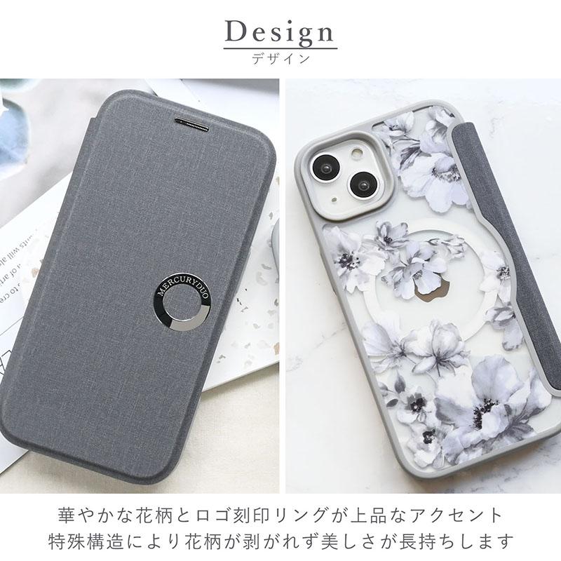 MERCURYDUO（マーキュリーデュオ） iPhone17 ケース 手帳型 クリア