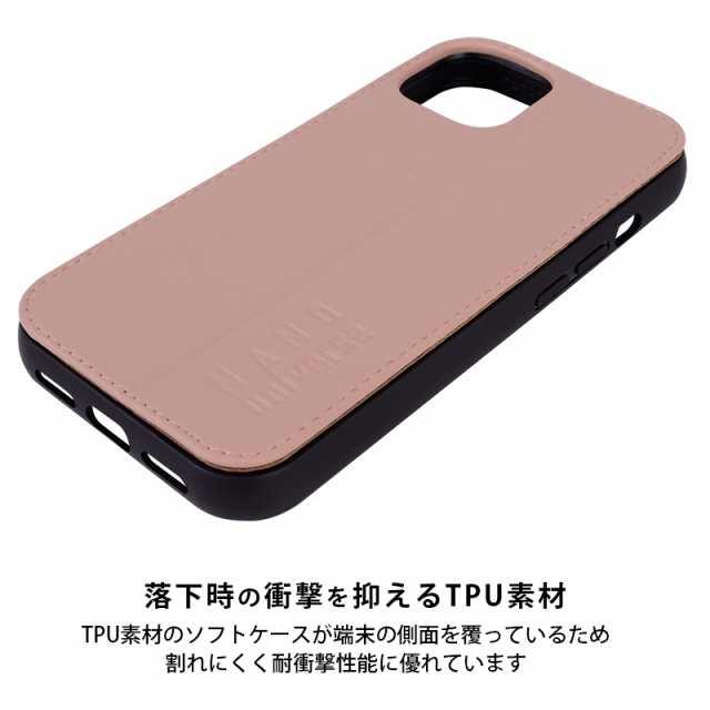 NANO UNIVERSE 手帳型iPhone15プロ　ケース サーモンピンク NANO UNIVERSE 手帳型iPhone15プロ ケース サーモンピンク
