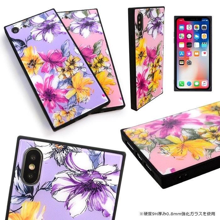 スマホケース iPhoneXS X XSMax iPhoneSE3 SE2 8 7 ROYAL PARTY ロイヤルパーティ ブランド 背面 ガラス ケース｜m-channel｜05