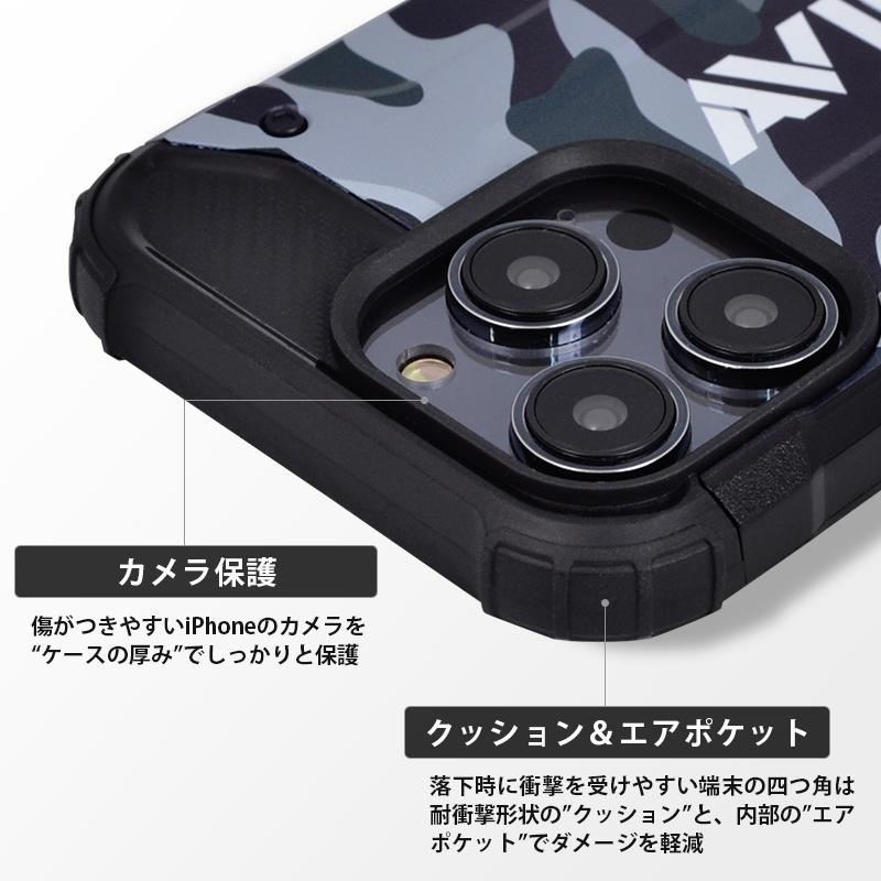 AVIREX（アヴィレックス） iPhone17 ケース ブランド アーミータフ 耐