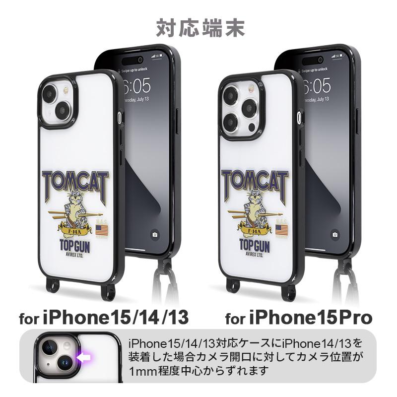 AVIREX iphone15 ケース クリア ブランド アヴィレックス avirex