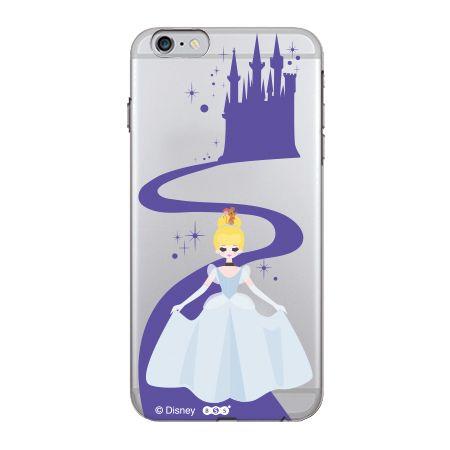 Iphone6s Plus Iphone6 Plus 専用ケース 5 5インチ Tpu クリアケース Disney ディズニー 透明 シンデレラ Ip6plus えむちゃんねる 通販 Yahoo ショッピング