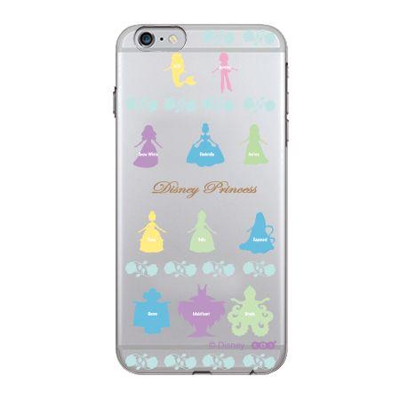 Iphone6s Plus Iphone6 Plus 専用ケース 5 5インチ Tpu クリアケース Disney ディズニー 透明 プリンセス シルエット Ip6plus えむちゃんねる 通販 Yahoo ショッピング