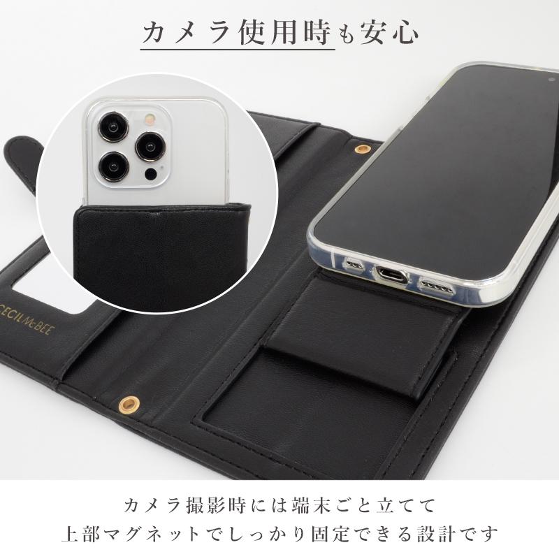 CECIL McBEE（セシルマクビー） スマホケース 多機種対応 手帳ケース