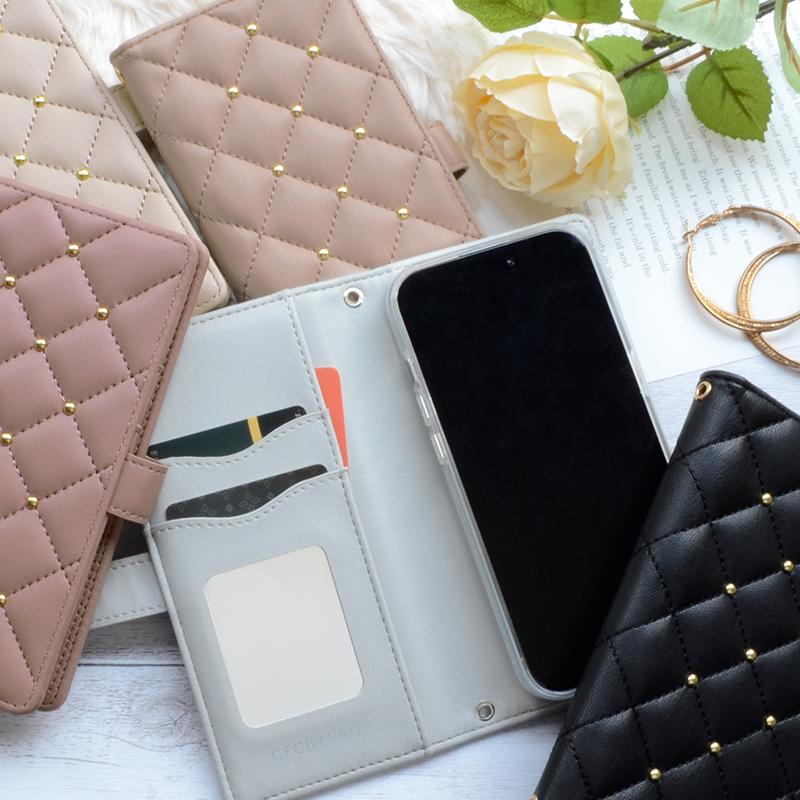 CECIL McBEE（セシルマクビー） スマホケース 多機種対応 手帳ケース 