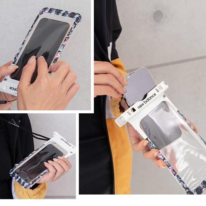 ☆在庫処分 new balance 防水ケース スマホ用 応 お風呂用 プール New Balance（ニューバランス） セール 防水ケース スマホ iPhone 海