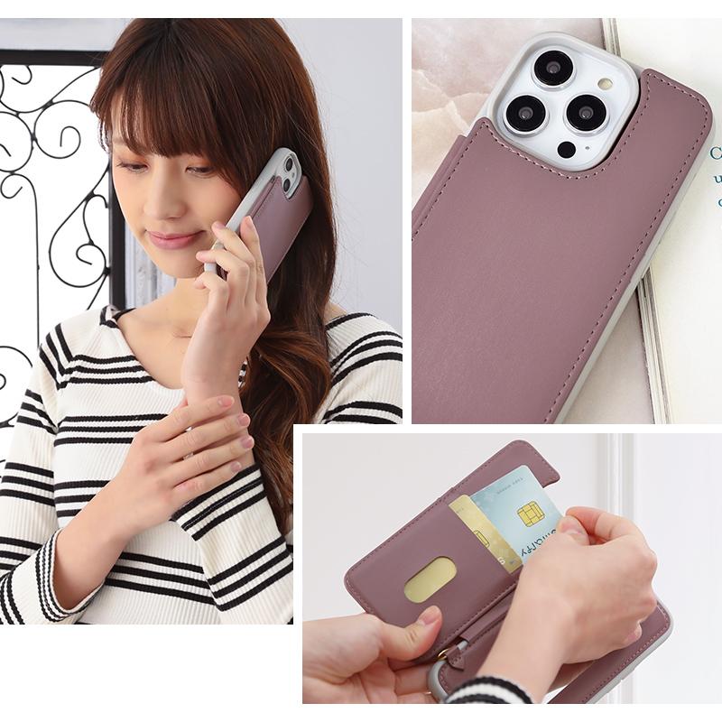 スマホケース iPhone14 iPhone14Pro iphone13 Smarfy カード収納付