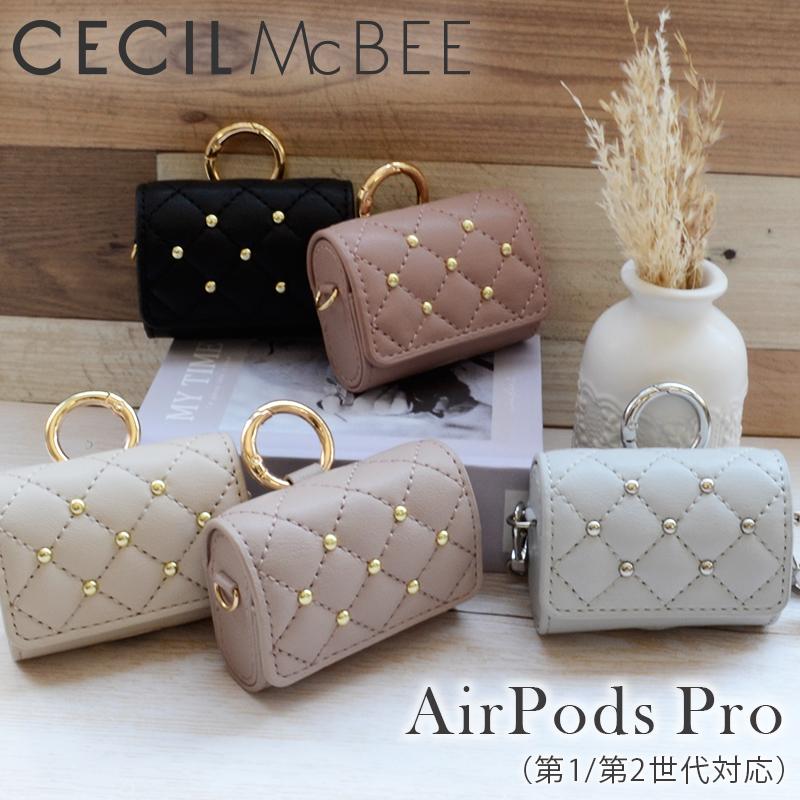 AirPodsProケース CECIL McBEE セシルマクビー イヤホンケース