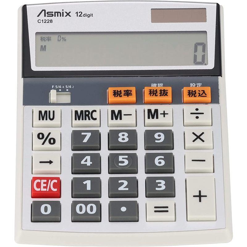 アスカ(Asmix) ビジネス電卓M 税率常時表示 C1228｜m-choiceplaza｜09