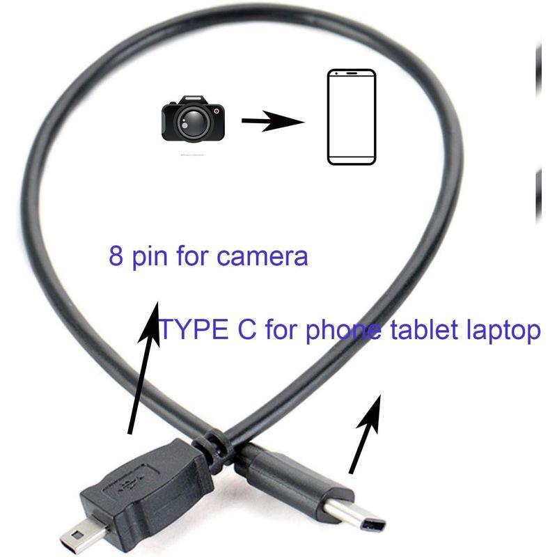 OTG データケーブル Type-C USB-C スマートフォンからニコンカメラ UC-E6 UC-E23 UC-E17 写真転送コード ニ｜m-choiceplaza｜05