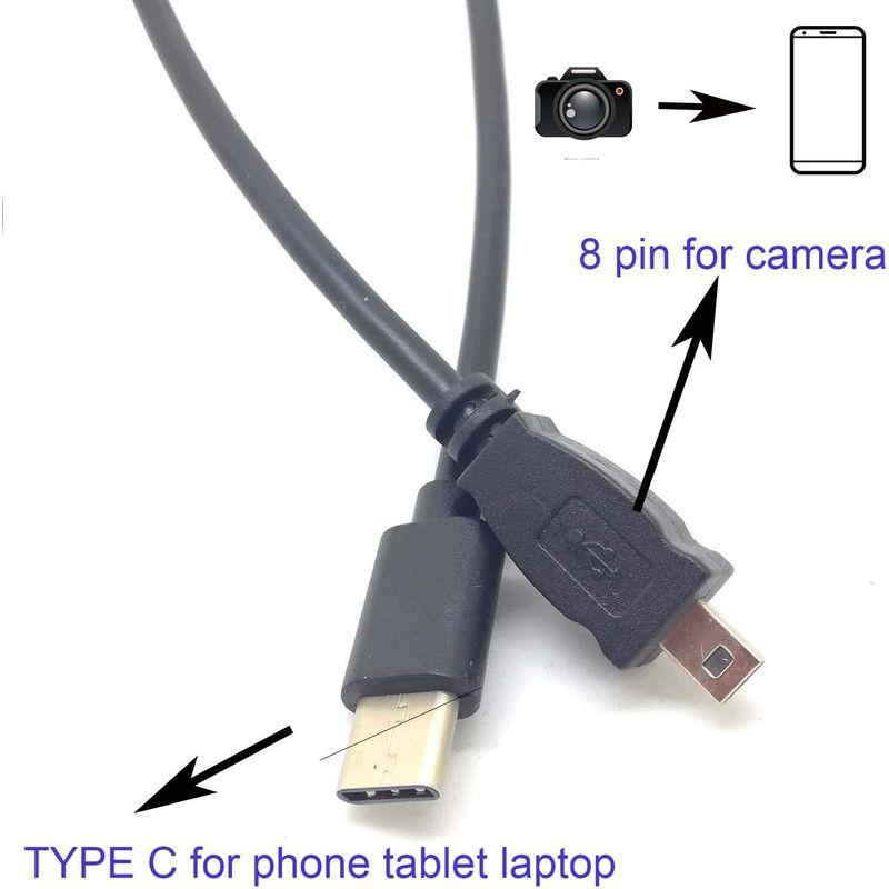 OTG データケーブル Type-C USB-C スマートフォンからニコンカメラ UC-E6 UC-E23 UC-E17 写真転送コード ニ｜m-choiceplaza｜08