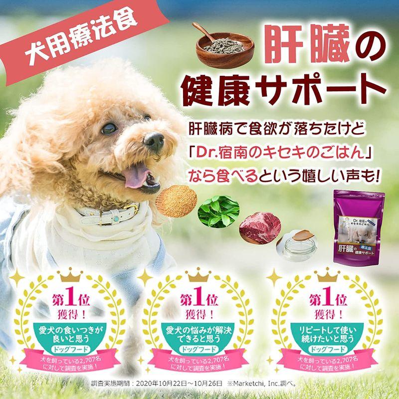 肝臓の健康サポート お試し商品 100g 犬用療法食 無添加国産 鹿肉ドッグフード Dr.宿南のキセキのごはん （ 旧・デイリースタイル｜m-choiceplaza｜07