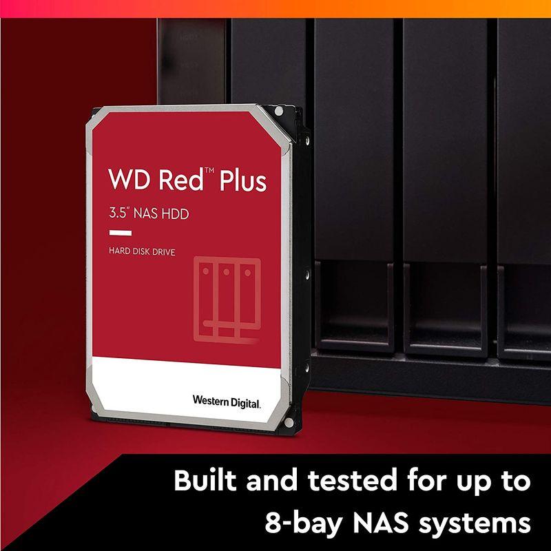 一番人気物 ウエスタンデジタル WD80EFBX ［WD 6G CMR）］ Red Plus