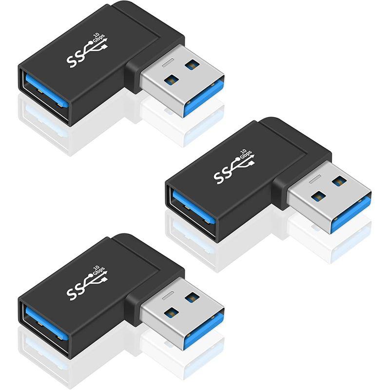 Poyiccot USB 3.0 延長 L型アダプタ 、USB L字 USB L型アダプタ、USB 変換アダプタ L字 (タイプAオス- タ｜m-choiceplaza｜07