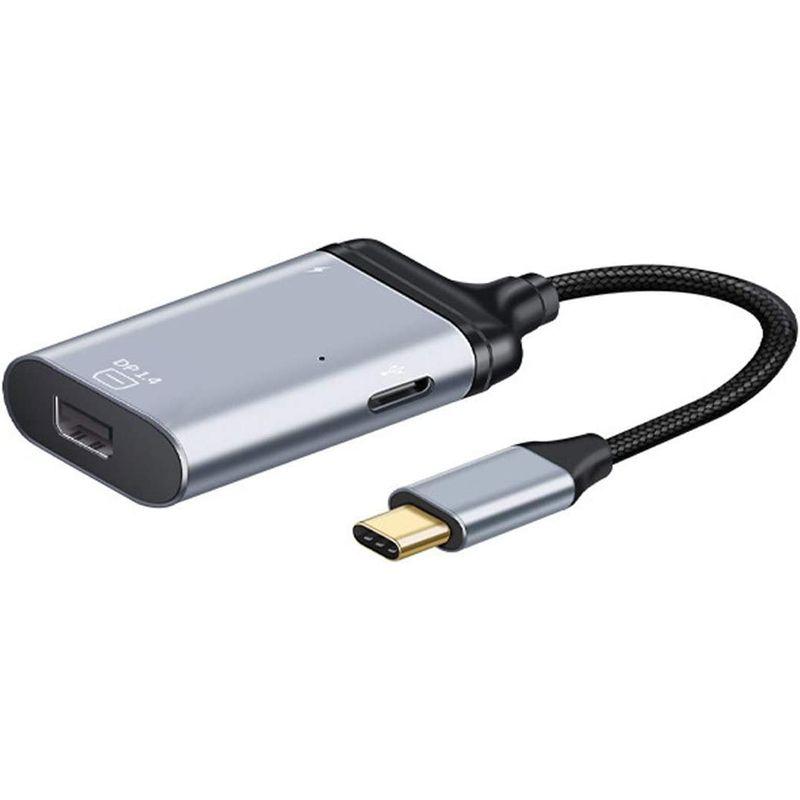Xiwai USB-C タイプC - Mini DP ディスプレイポートモニター変換アダプター 4K 2K 60hz メスPD電源ポート付き｜m-choiceplaza｜03