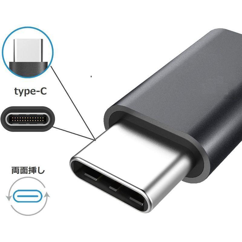 AXYO2個セットUSB Type-C & Micro USB 変換アダプタ Micro USB to USB-C アダプタ ケーブル 高速｜m-choiceplaza｜06