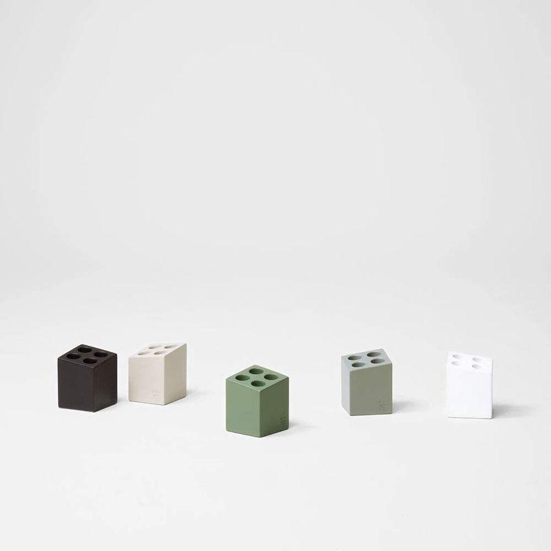 ideaco(イデアコ) 傘立て マット ベージュ 4本挿し mini cube(ミニキューブ)｜m-choiceplaza｜06