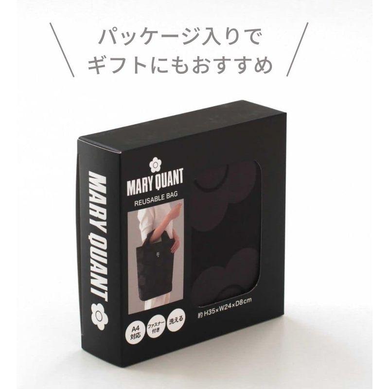 マリークヮント 約35×24×8cm洗えるエコバッグ 0001（レディース）（MARY QUANT） ブラック フリー｜m-choiceplaza｜04