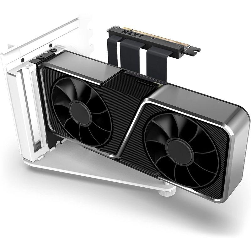 NZXT 垂直型GPUホルダー&ライザーケーブル(PCIE4.0 x 16) ホワイト AB-RH175-W1 CS8534｜m-choiceplaza｜02