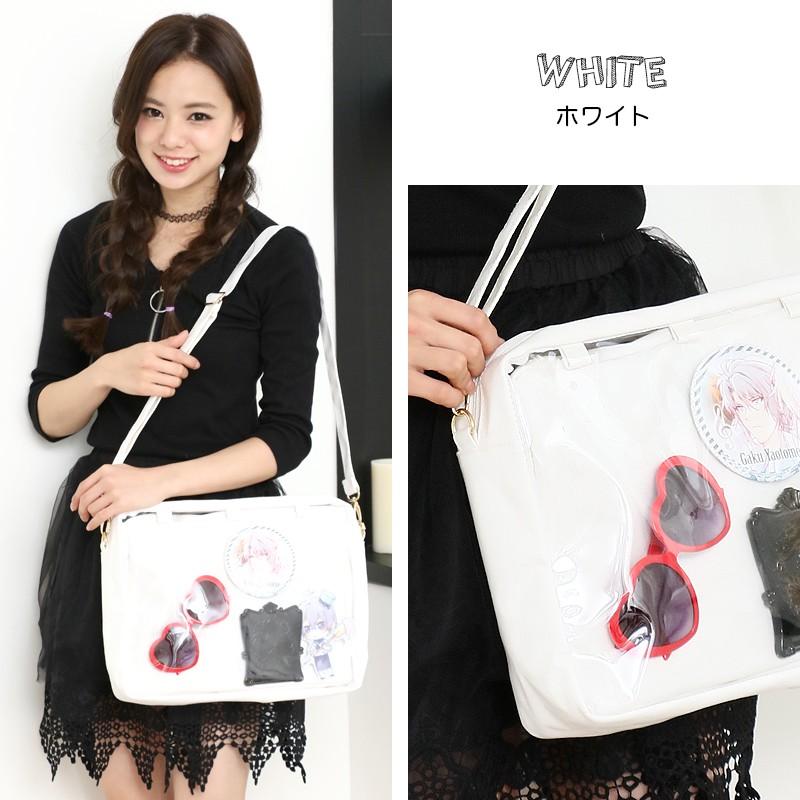 痛バッグ 痛ショルダー 痛バ 痛ポーチ ビニールポーチ クリアバッグ