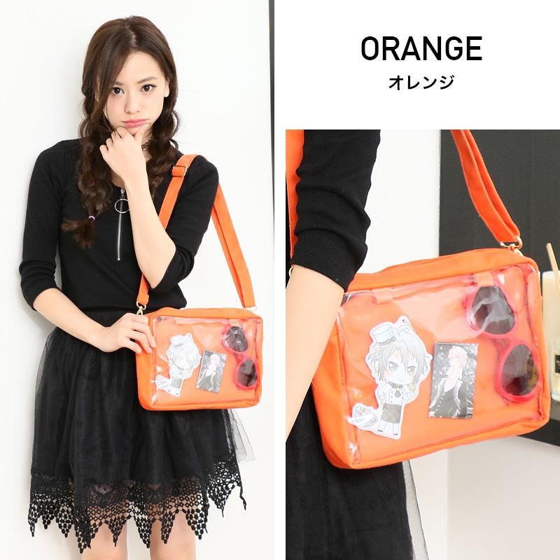 痛バッグ 痛ショルダー 痛バ 痛ポーチ ビニールポーチ クリアバッグ