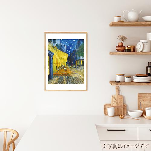 A2/A3/A4ポスター （フィンセント・ファン・ゴッホ) 夜のカフェテラス