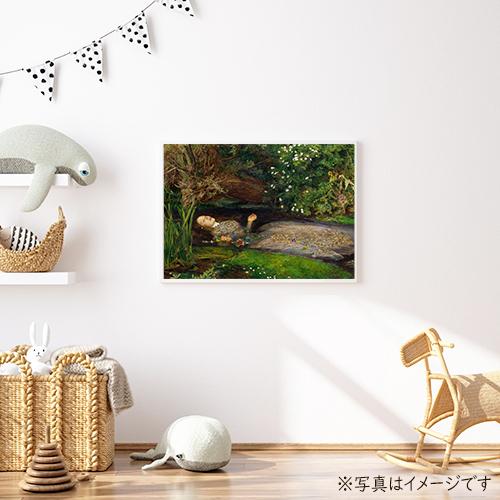 A2/A3/A4ポスター （ジョン・エヴァレット・ミレー) オフィーリア