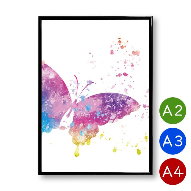 A3 ポスター 水彩タッチ 蝶々 インテリア 昆虫 自然 アートポスター 壁飾り おしゃれ 北欧 ポイント消化 送料無料 Pst0009 Mdsバラエティストア 通販 Yahoo ショッピング