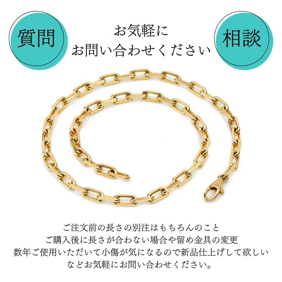 K18 極太 スパルタカス 18金 K18ネックレス ミラーノ サントス