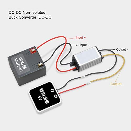 降圧電源 モジュール、24Vから12Vへの降圧電源、DC-DCコンバータ24v 12v 変換 DCDC コンバーター 24V 12V 高効率降圧電源5A 太陽電池パネル、CNC 装｜m-dotto｜05