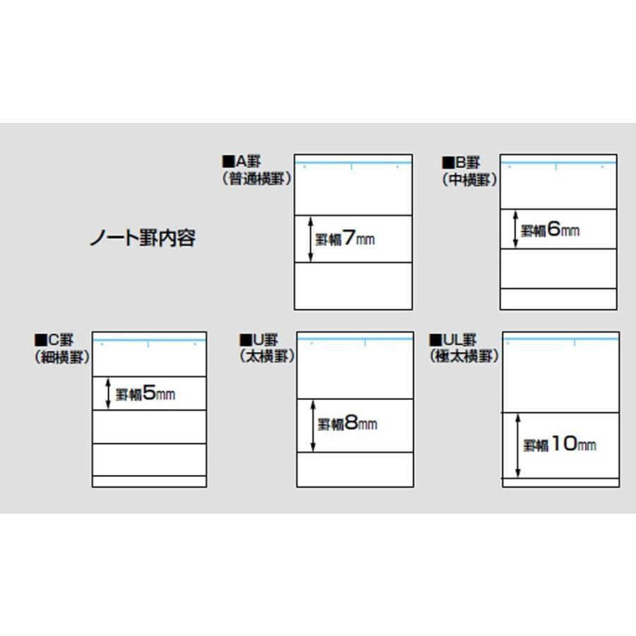 コクヨKOKUYO ノート キャンパスノート A4 A罫 50枚 ノ-205AN｜m-dotto｜06