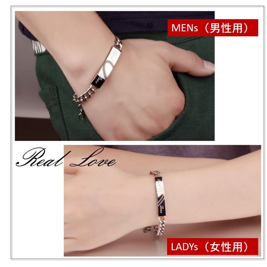 ペア ブレスレット 男女セット バングル チェーン カップル アクセサリー サージカルステンレス 金属アレルギー 誕生日 プレゼント ac044 |  | 02