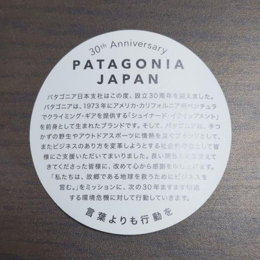【pa-62】patagonia パタゴニア ステッカー JAPAN HOKUSAI WAVE 日本支社 30周年｜m-earth-stickers｜02