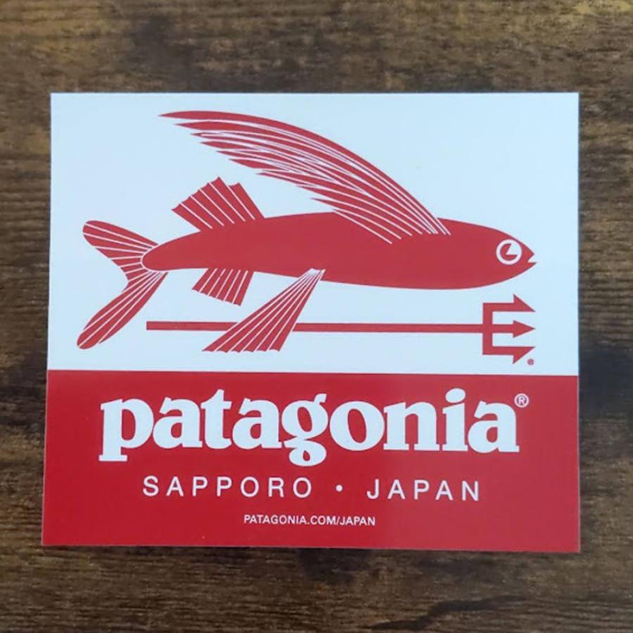 pa-99 patagonia 割引発見 sticker パタゴニア WEB限定 ステッカー FLYING JAPAN FISH SAPPORO