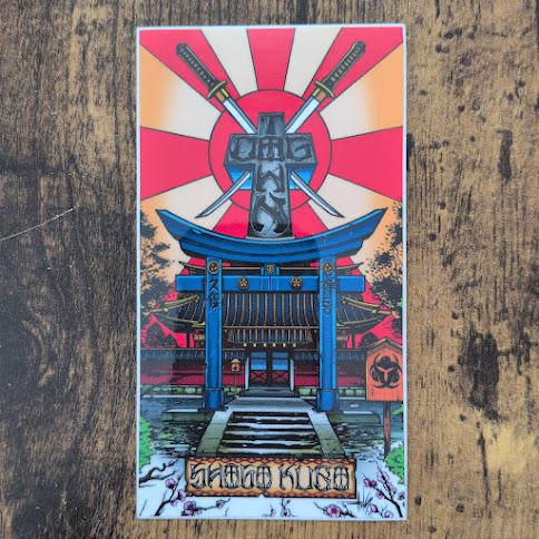 Sticker Skateboard Powell Peralta - T. Guerrero - Transparent - Neuf Old Stock