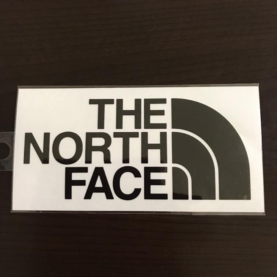 【TH-8】THE NORTH FACE ザ ノースフェイス カッティング ステッカー ブラック｜m-earth-stickers