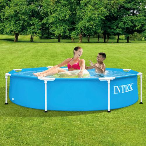 INTEX 【日本正規品】 メタルフレームプール 28205 プール 大型プール