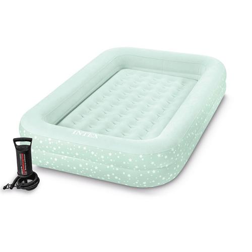 【日本正規品】ベッド エアーベッド キッズベッド エアベッド キッズトラベルベッドセット エアー家具 キッズ INTEX 66810 |  | 03